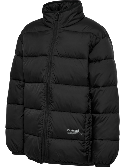 hmlJR LIGHTWEIGHT PUFFER JACKET, BLACK hmlJR LIGHTWEIGHT PUFFER JACKET, BLACK, packshot