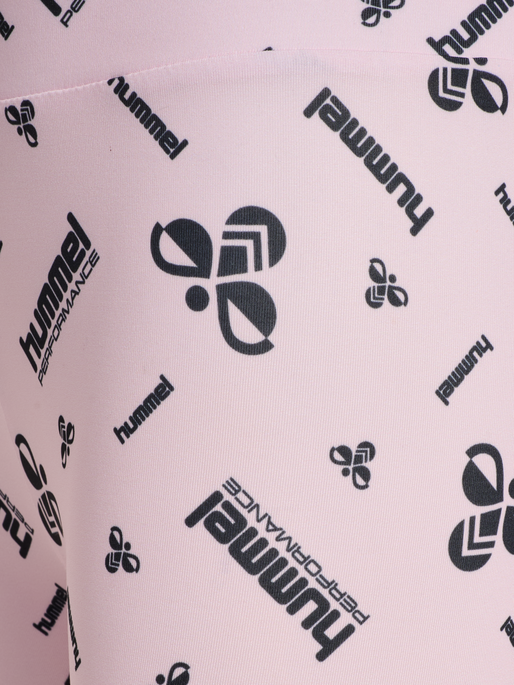 hmlJR GYM TIGHTS, BARELY PINK hmlJR GYM TIGHTS, BARELY PINK, packshot