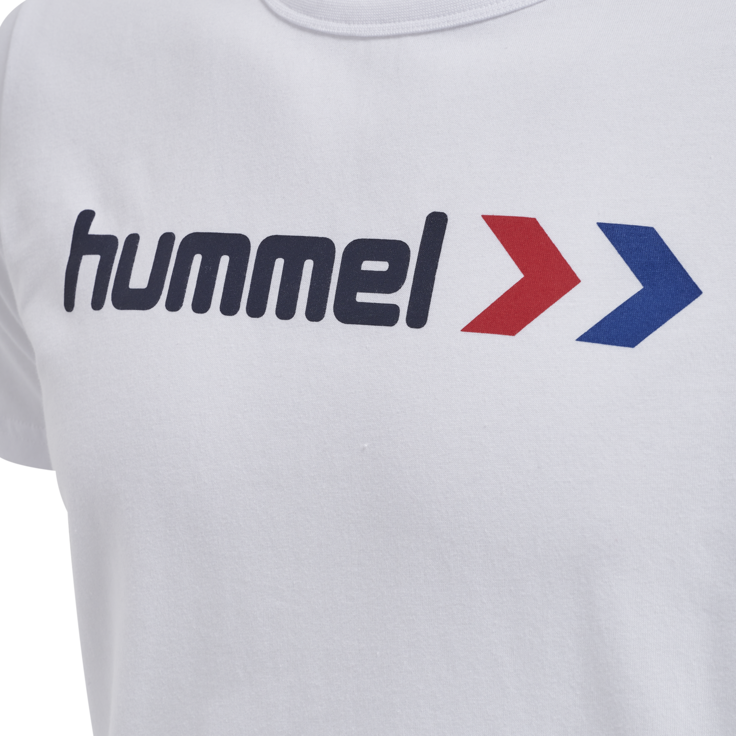 hmlIC COMBI  T-SHIRT, WHITE/PEACOAT, packshot