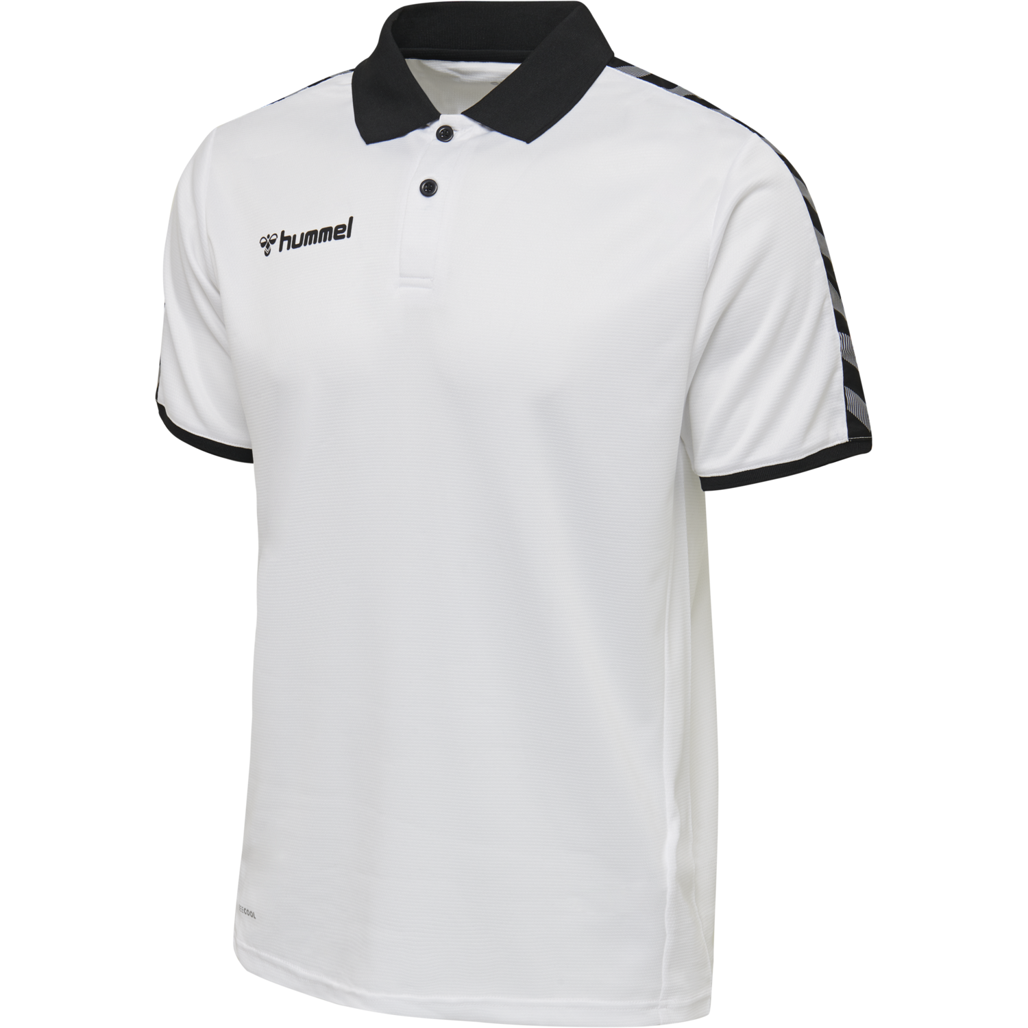 hmlAUTHENTIC FUNCTIONAL POLO, WHITE, packshot
