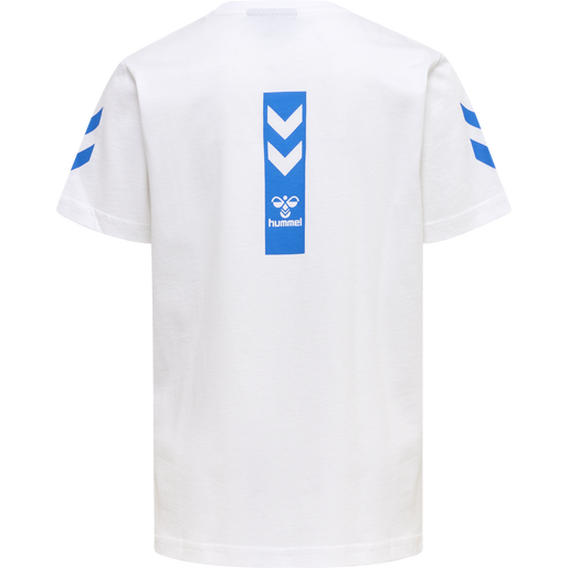hmlFLYING TRES T-SHIRT S/S, BRIGHT WHITE, packshot