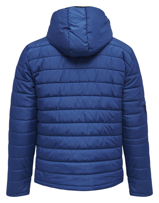 hmlNORTH QUILTED HOOD JACKET, TRUE BLUE hmlNORTH QUILTED HOOD JACKET, TRUE BLUE, packshot