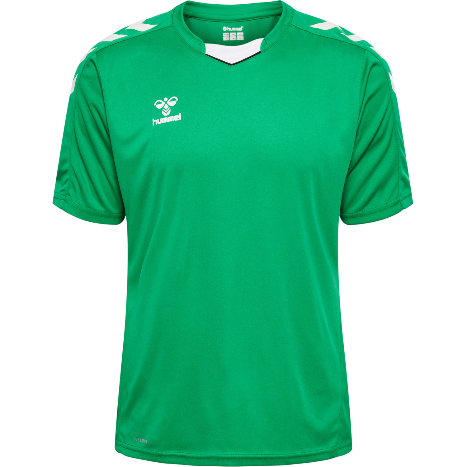 hmlCORE XK POLY JERSEY S/S, JELLY BEAN, packshot