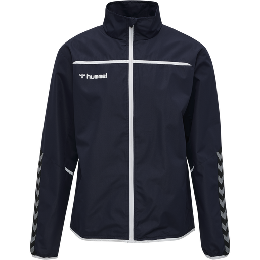 hmlAUTHENTIC KIDS TRAINING JACKET, MARINE, packshot
