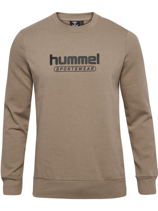 hmlBOOSTER SWEATSHIRT, GREIGE, packshot