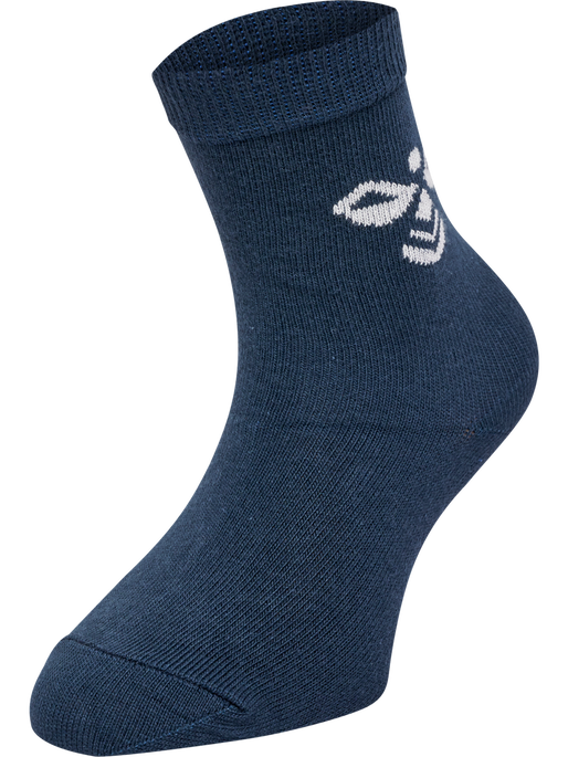 SUTTON 3-PACK SOCK, BLACK/GREY MELANGE/BLUE NIGHTS SUTTON 3-PACK SOCK, BLACK/GREY MELANGE/BLUE NIGHTS, packshot