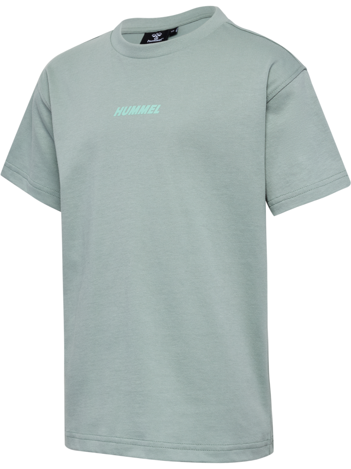 hmlELLA T-SHIRT S/S, ICEBERG GREEN, packshot