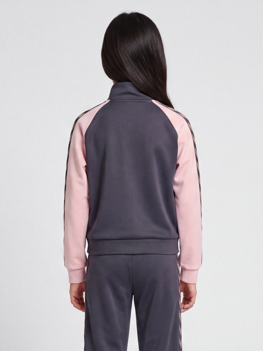 hmlDAILY ZIP JACKET, EBONY, model