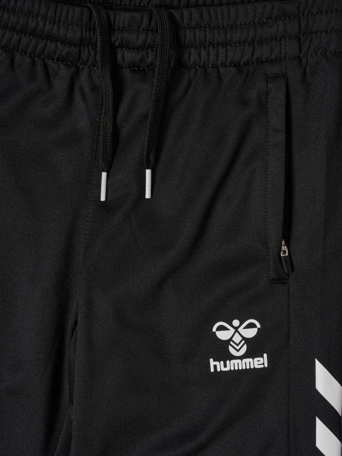 hmlCORE 2.0 TRACK PANTS KIDS, BLACK/WHITE, packshot