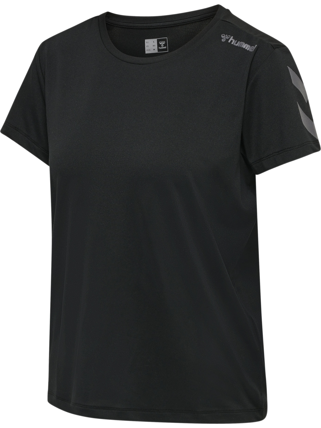 hmlMT TAYLOR T-SHIRT, BLACK, packshot