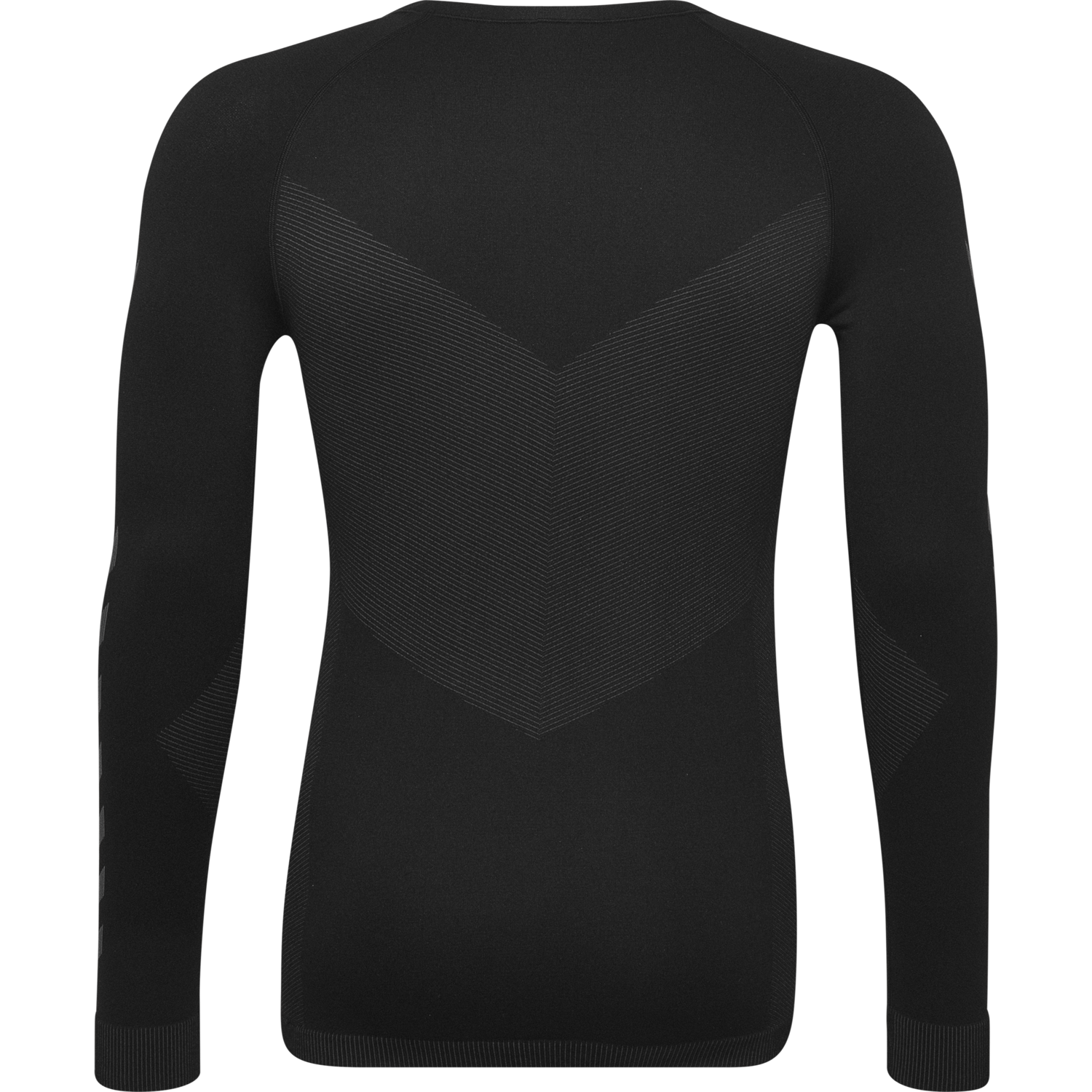 HUMMEL FIRST SEAMLESS JERSEY L/S , BLACK, packshot