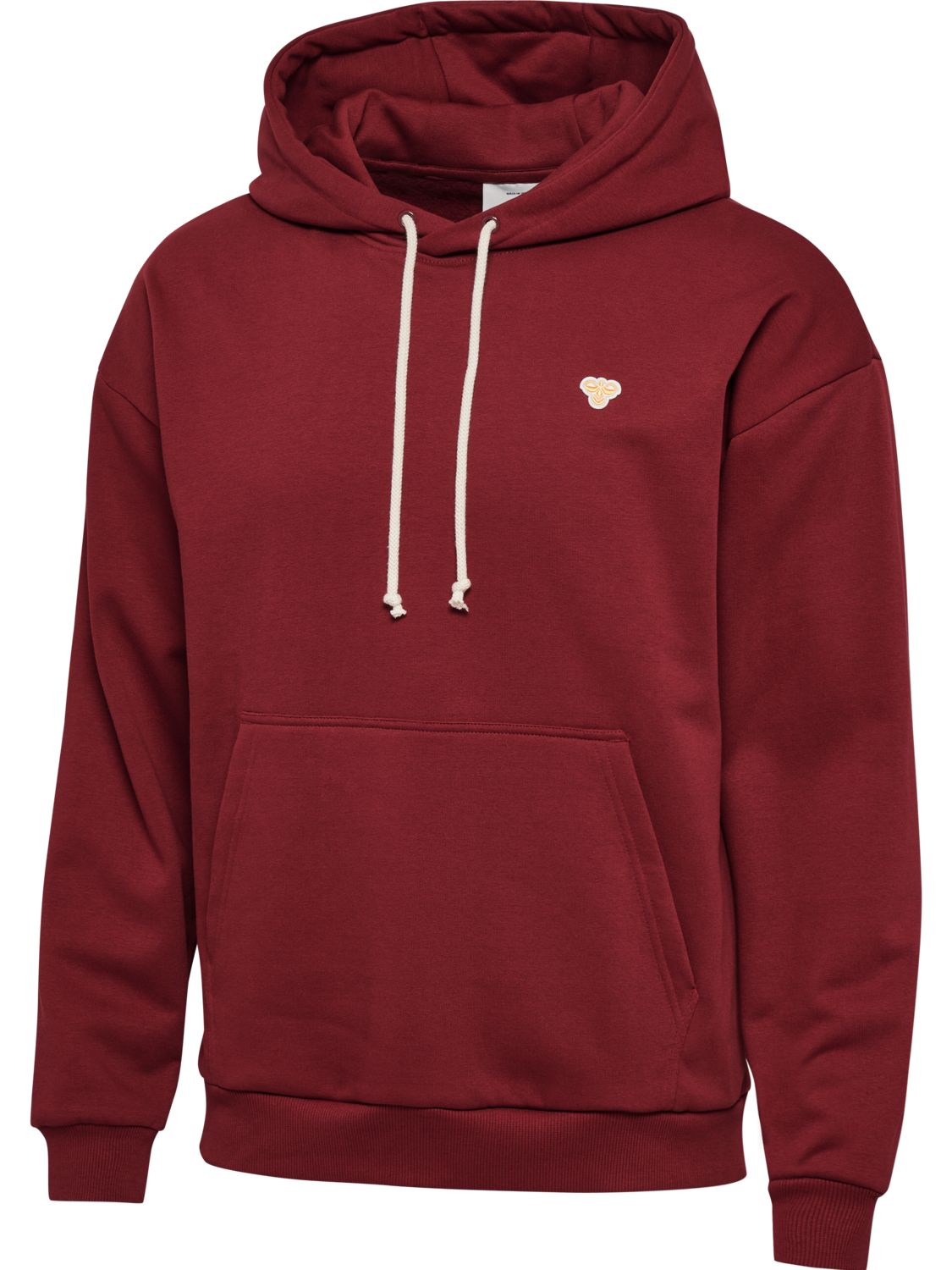 hmlLOOSE HOODIE BEE, SYRAH, packshot