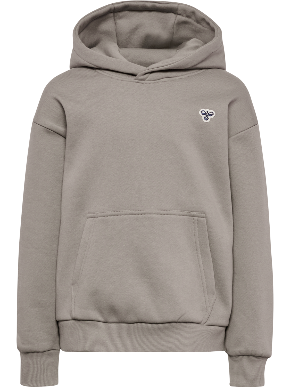 hmlJR LOOSE HOODIE BEE, ROCK RIDGE, packshot