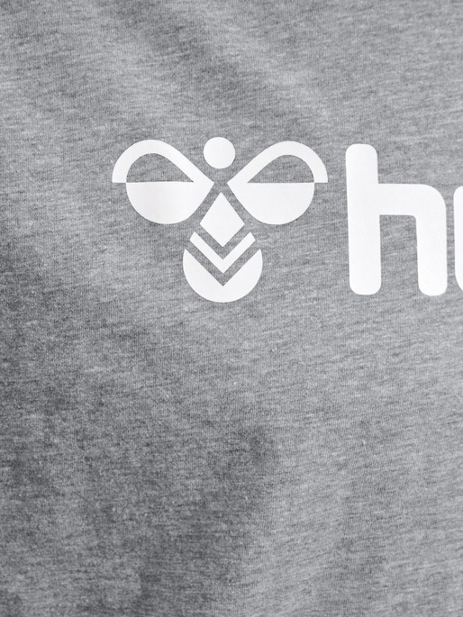 hmlGO 2.0 LOGO T-SHIRT S/S, GREY MELANGE hmlGO 2.0 LOGO T-SHIRT S/S, GREY MELANGE, packshot