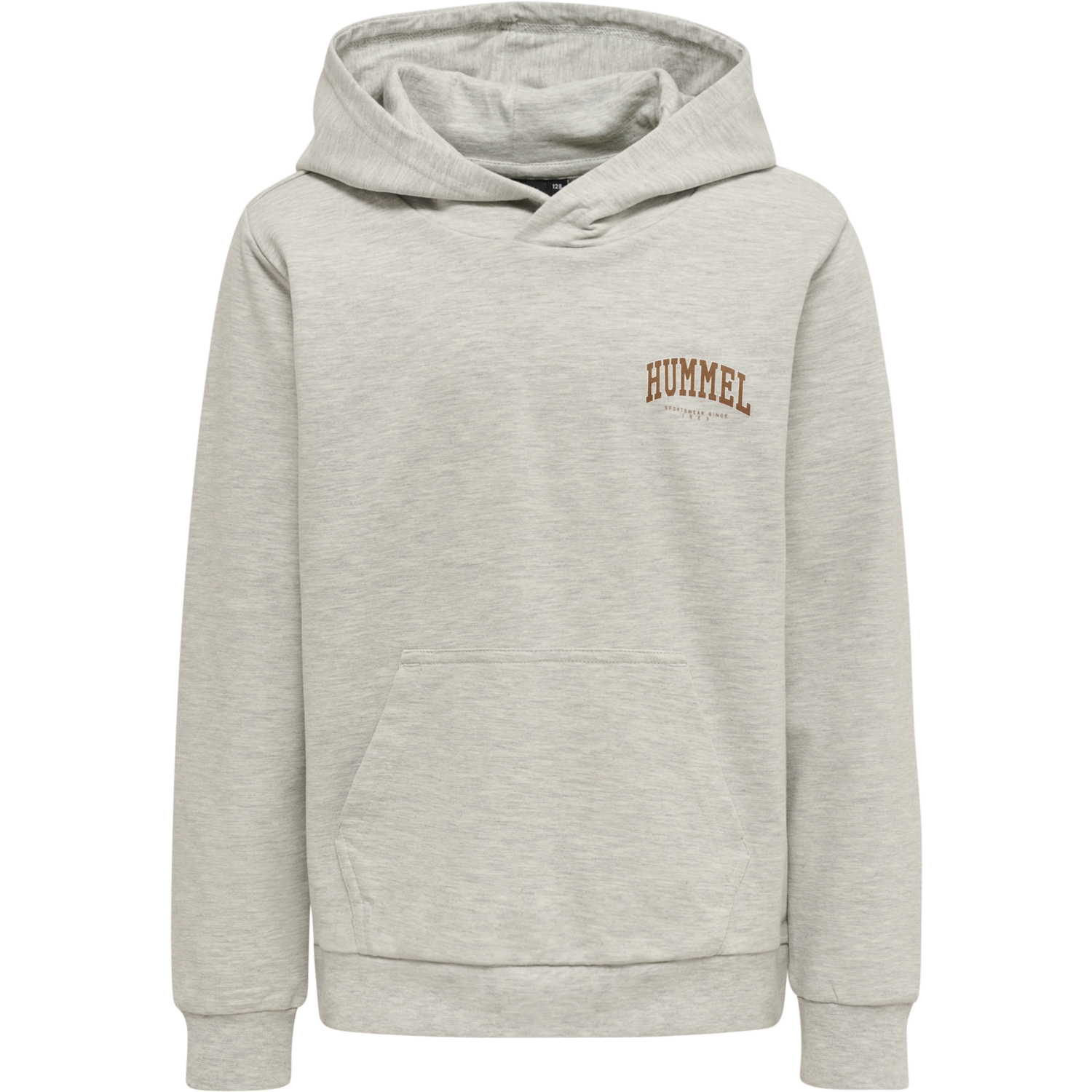hmlFAST HOODIE, LIGHT GREY MELANGE, packshot