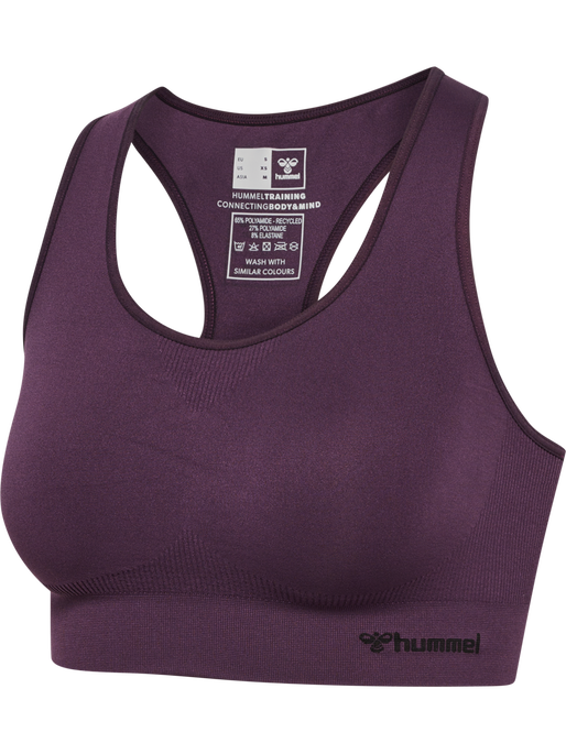 hmlTIF SEAMLESS SPORTS TOP, PLUM PERFECT hmlTIF SEAMLESS SPORTS TOP, PLUM PERFECT, packshot