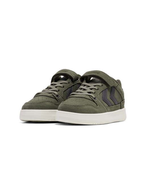 ST. POWER PLAY SUEDE JR, DUSTY OLIVE, packshot