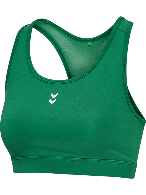hmlPULSE MEDIUM SUPPORT BRA, VERDANT GREEN, packshot