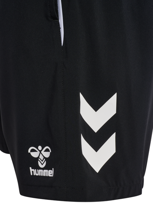 hmlLEAD 2.0 SHORTS, BLACK hmlLEAD 2.0 SHORTS, BLACK, packshot