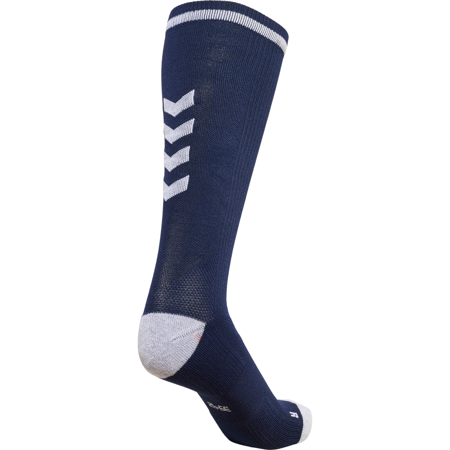 ELITE INDOOR SOCK HIGH, NAVY/WHITE, packshot