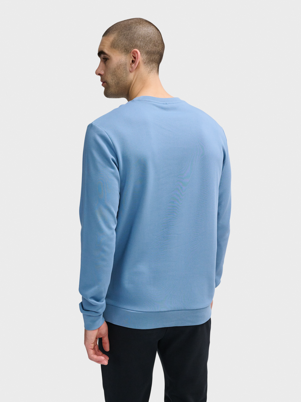 hmlACTIVE SWEATSHIRT, CORONET BLUE, model