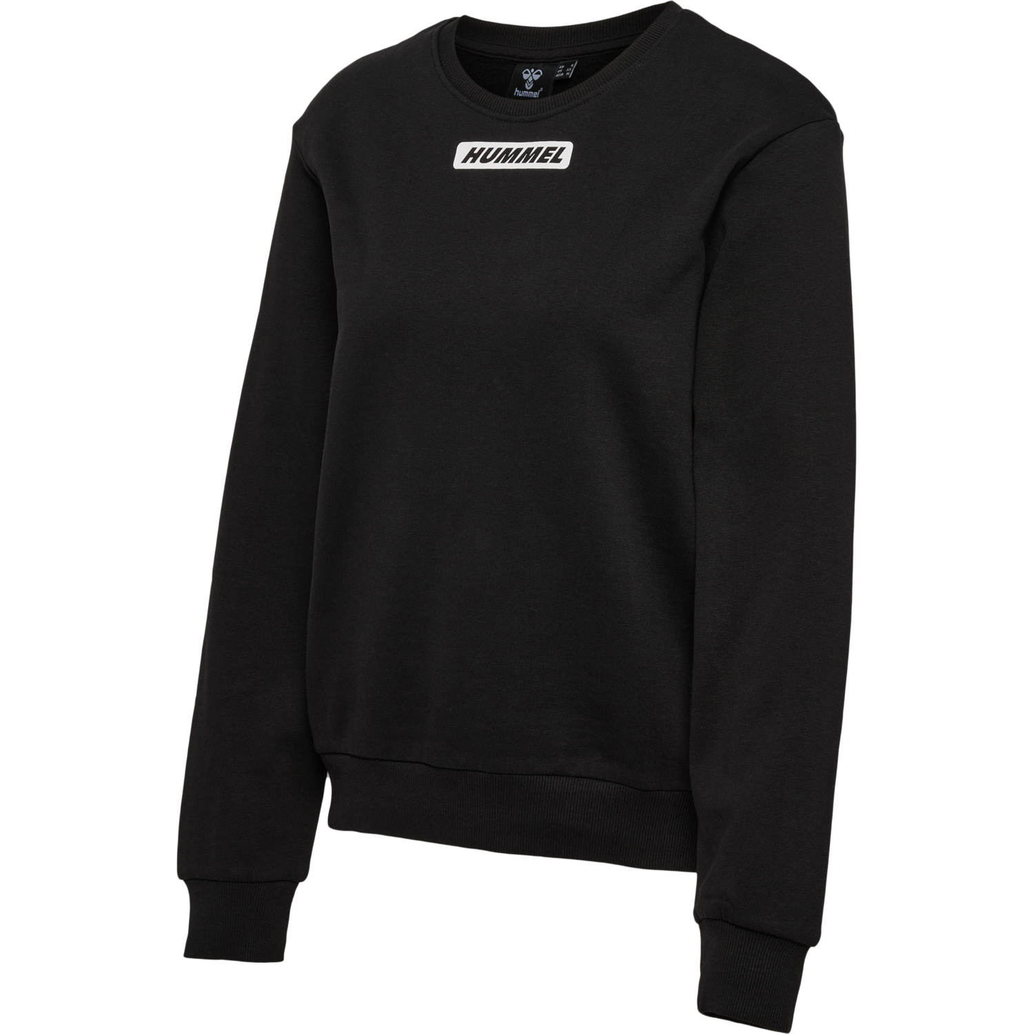 hmlTE ELEMENT SWEATSHIRT, BLACK, packshot
