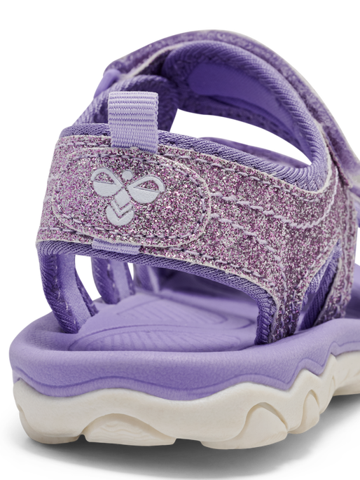 SANDAL GLITTER JR, VIOLET TULIP, packshot