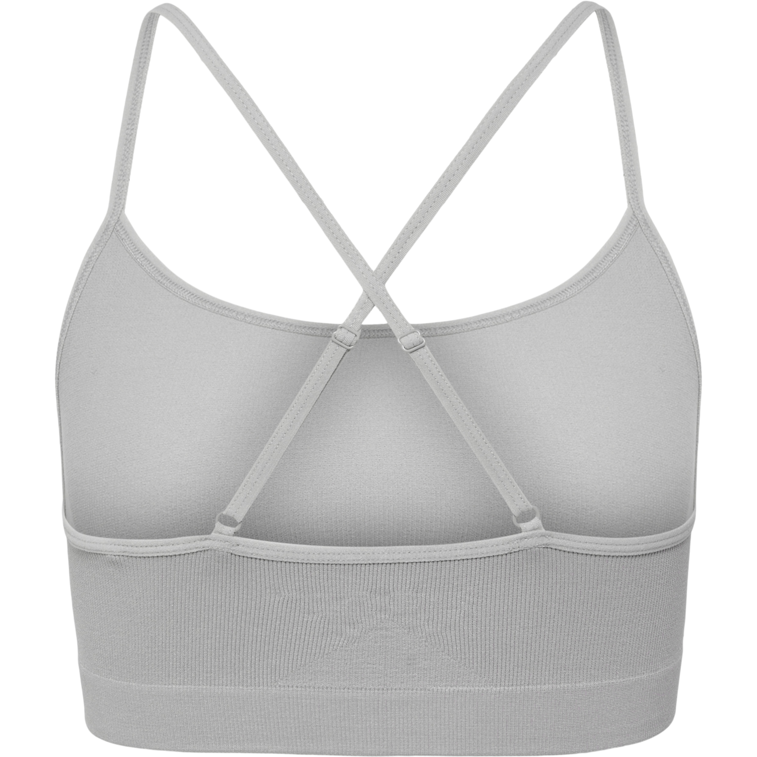 hmlJUNO 2 PACK SEAMLESS BRA, ASH ROSE/PALOMA, packshot