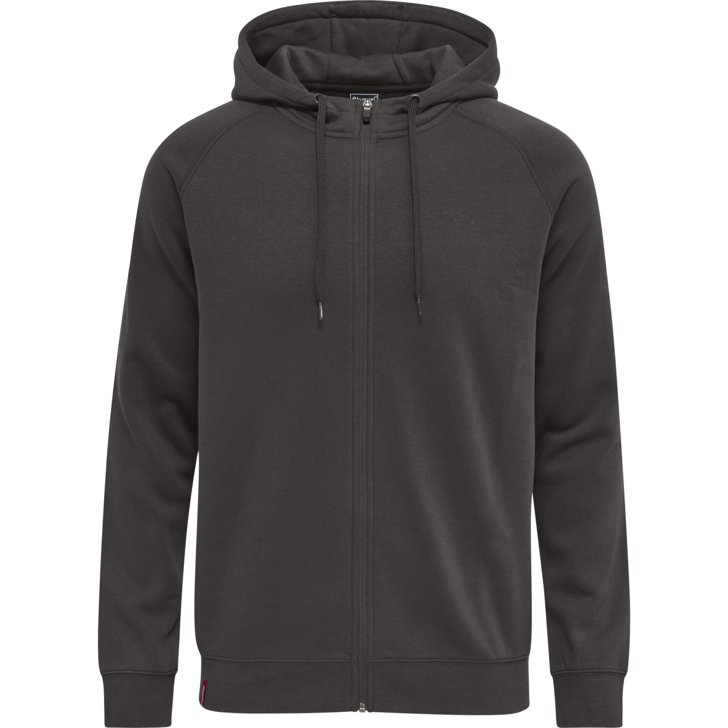hmlRED CLASSIC ZIP HOODIE, RAVEN, packshot