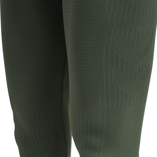 hmlSTROKE SEAMLESS TIGHTS, THYME, packshot