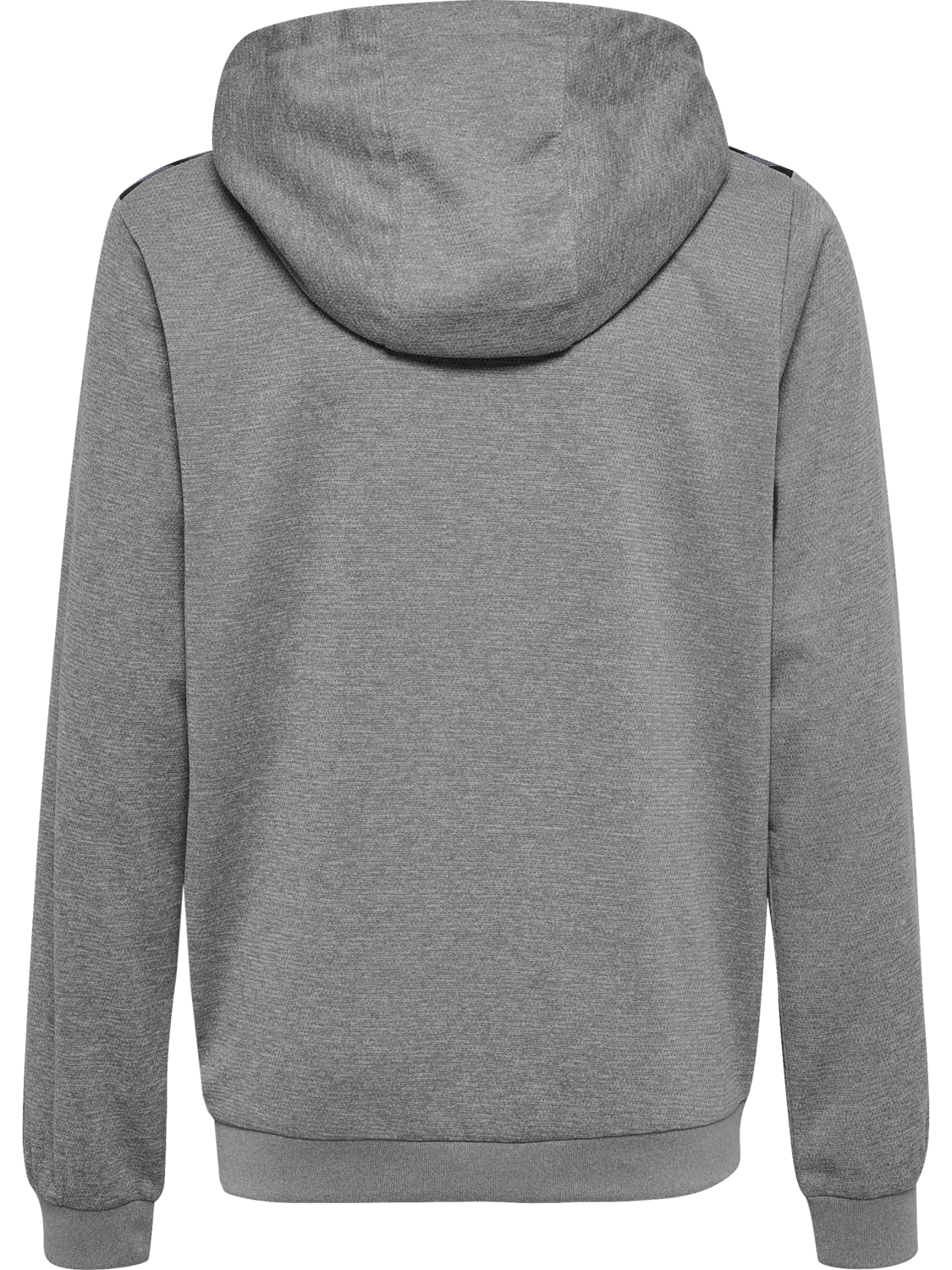 hmlAUTHENTIC PL HOODIE KIDS, GREY MELANGE, packshot