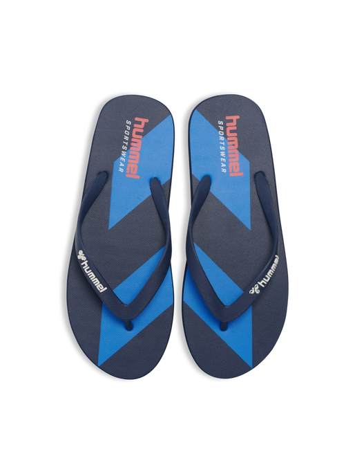 CHEVRON FLIP FLOP, NAVY CHEVRON FLIP FLOP, NAVY, packshot
