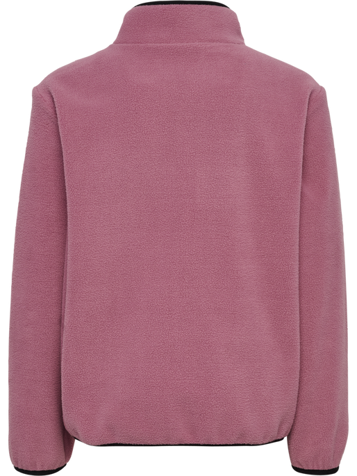 hmlJR FLEECE ZIP JACKET, DUSKY ORCHID, packshot