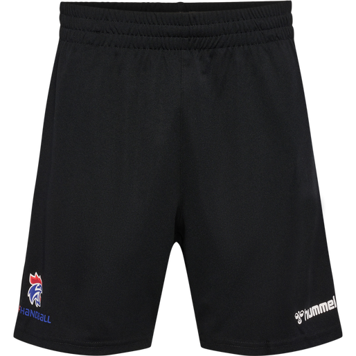 FFHB REFEREE POLY SHORTS, BLACK, packshot