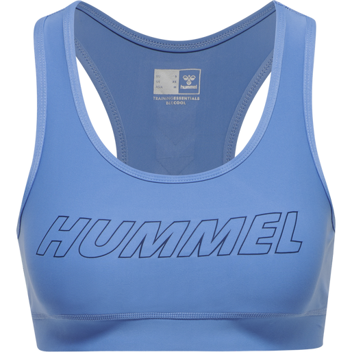 hmlTE TOLA 2-PACK SPORTS BRA, BLACK/MARINA, packshot