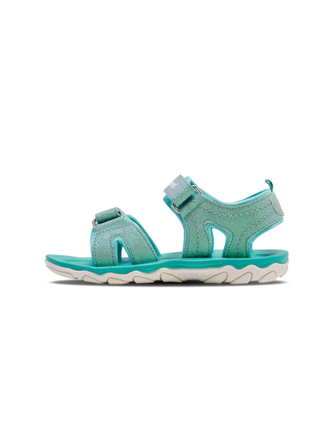 SANDAL SPORT GLITTER JR, BLUE SURF, packshot