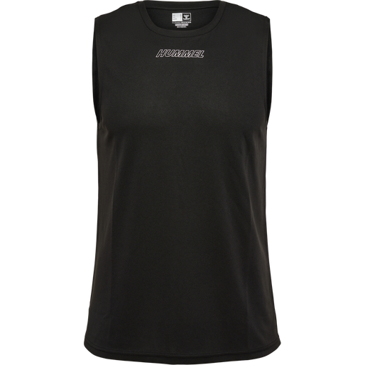 hmlTE FLEX TANKTOP, BLACK, packshot