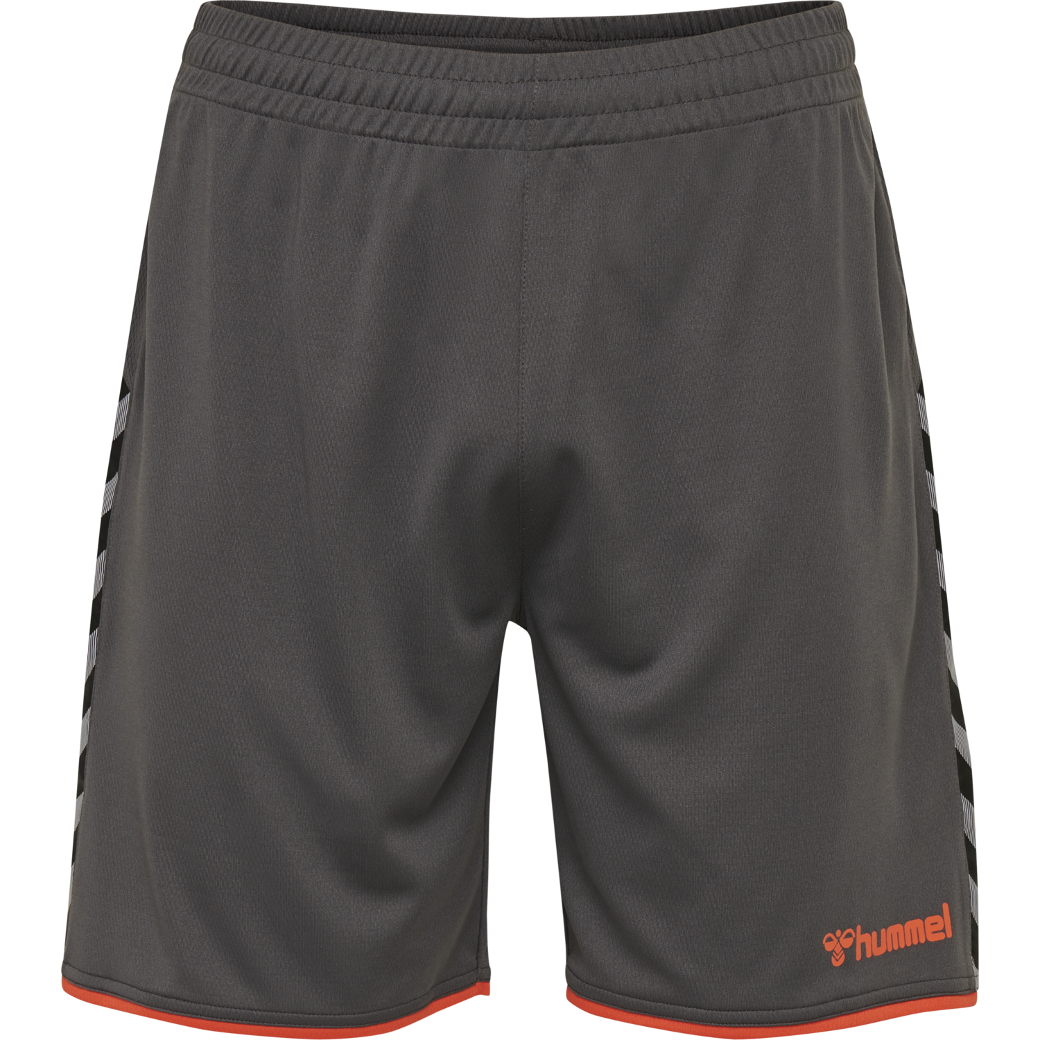 hmlAUTHENTIC POLY SHORTS, ASPHALT, packshot