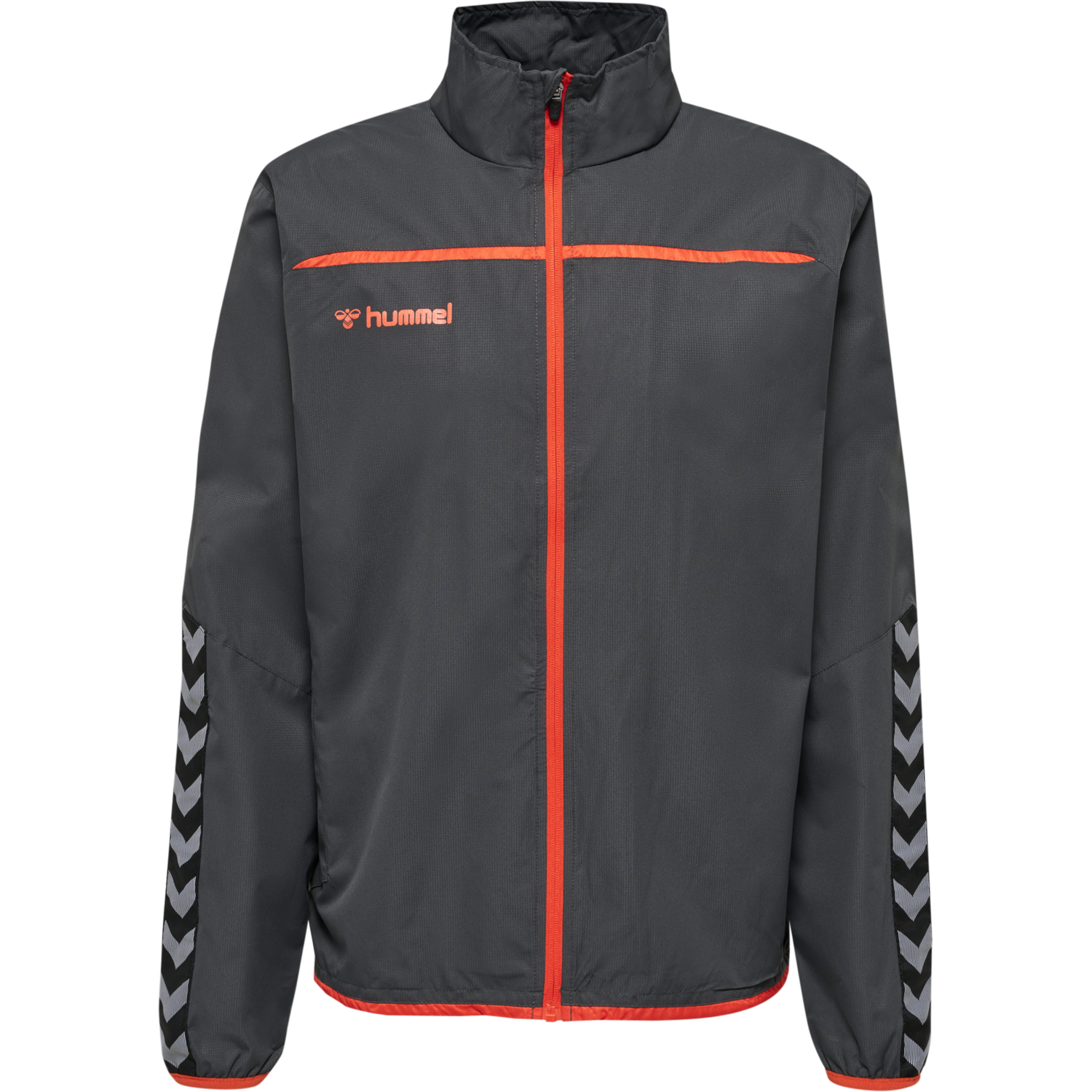 hmlAUTHENTIC TRAINING JACKET, ASPHALT, packshot