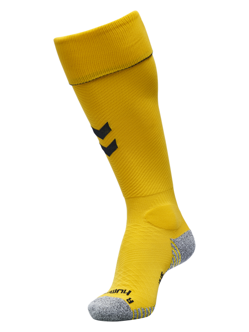 PRO FOOTBALL SOCK 17 - 18, SPORTS YELLOW, packshot