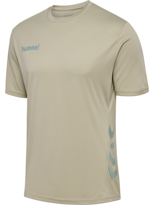 hmlPROMO DUO SET, ABBEY STONE/ICEBERG GREEN, packshot