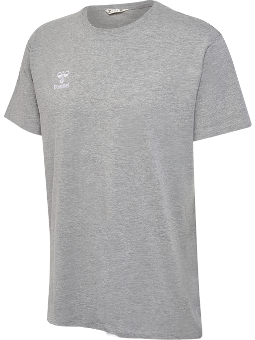hmlGO 2.0 T-SHIRT S/S, GREY MELANGE, packshot