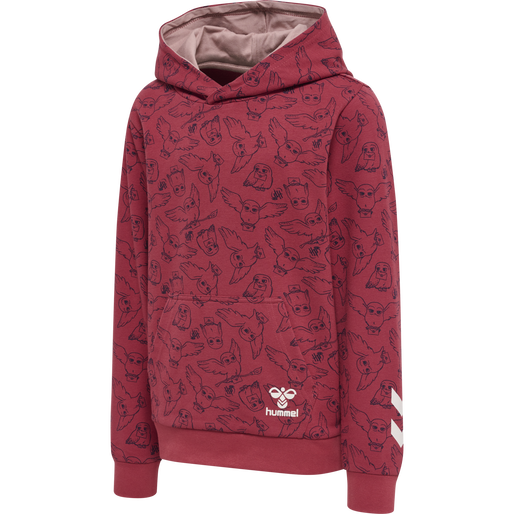 hmlHARRY POTTER AOP HOODIE, EARTH RED hmlHARRY POTTER AOP HOODIE, EARTH RED, packshot