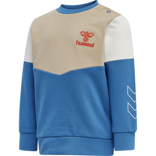 hmlFINN SWEATSHIRT, VALLARTA BLUE, packshot