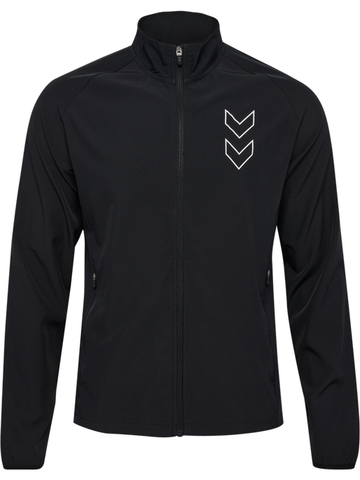 hmlCOURT JACKET, BLACK, packshot