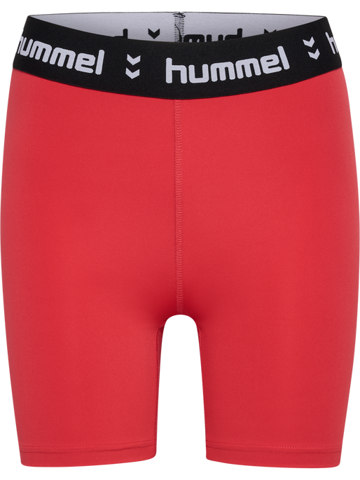 hmlPULSE MID WAIST SHORT TIGHTS, CAYENNE, packshot