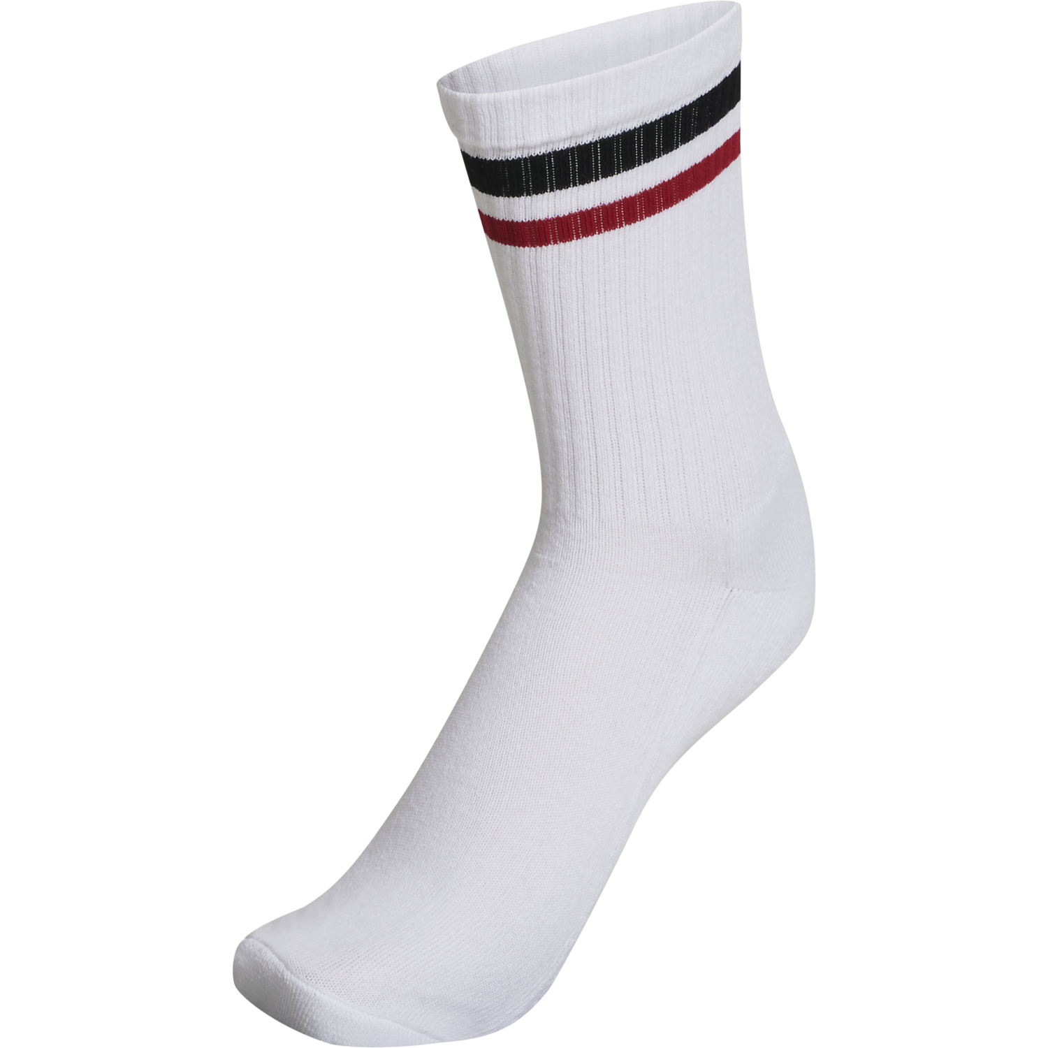 hmlRETRO 4-PACK SOCKS MIX, WHITE/BLACK, packshot