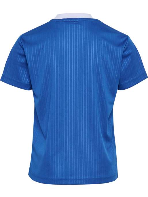 hmlJR FAST LOOSE JERSEY S/S, OLYMPIAN BLUE hmlJR FAST LOOSE JERSEY S/S, OLYMPIAN BLUE, packshot