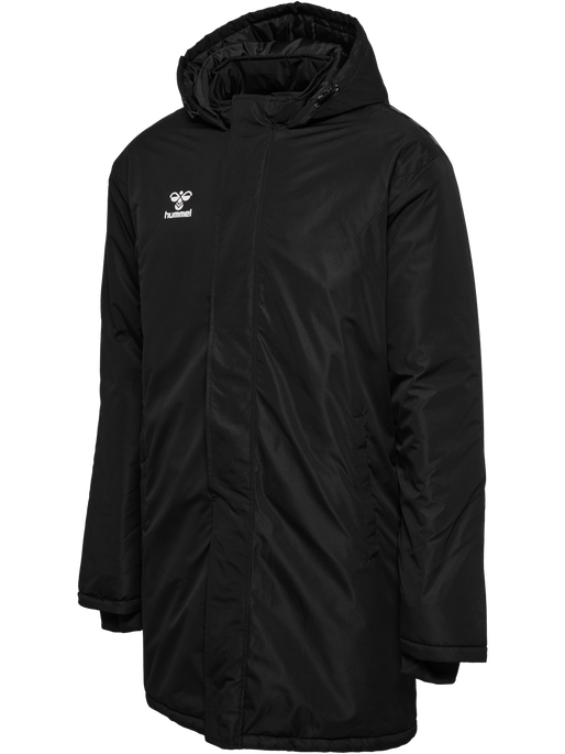 hmlAUTHENTIC BENCH JACKET, BLACK hmlAUTHENTIC BENCH JACKET, BLACK, packshot