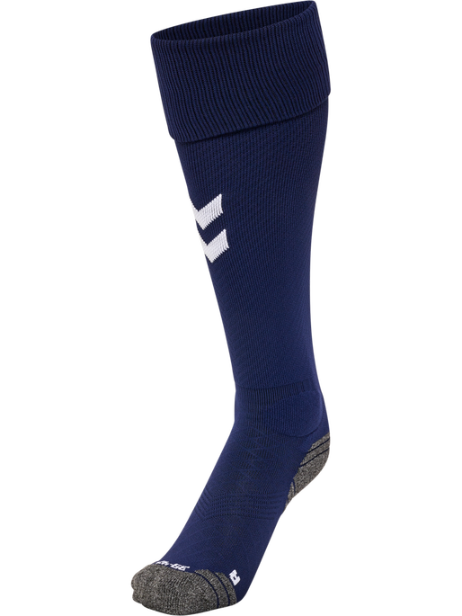 hmlPRO FOOTBALL SOCKS, MARINE/WHITE, packshot